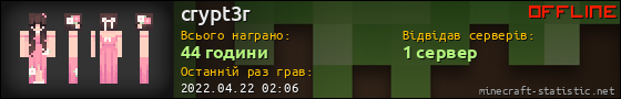 Юзербар 560x90 для crypt3r