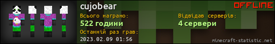 Юзербар 560x90 для cujobear