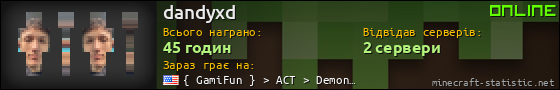Юзербар 560x90 для dandyxd