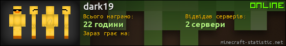 Юзербар 560x90 для dark19
