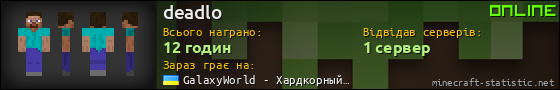 Юзербар 560x90 для deadlo
