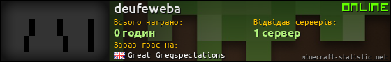 Юзербар 560x90 для deufeweba