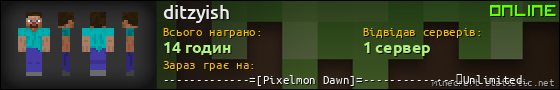 Юзербар 560x90 для ditzyish