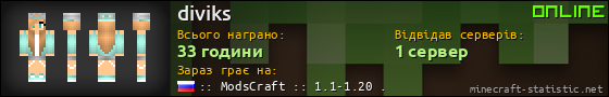 Юзербар 560x90 для diviks