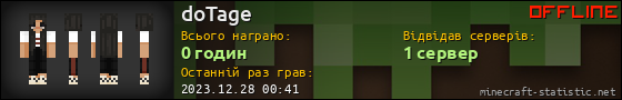 Юзербар 560x90 для doTage