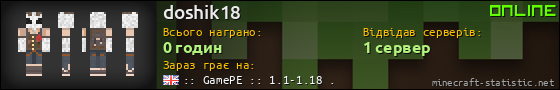Юзербар 560x90 для doshik18