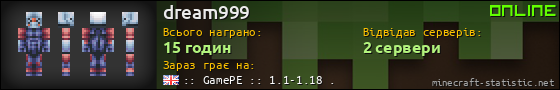 Юзербар 560x90 для dream999