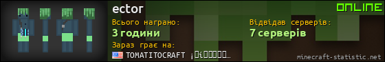 Юзербар 560x90 для ector