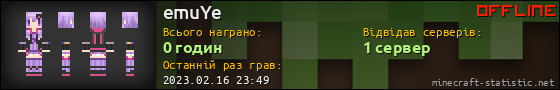 Юзербар 560x90 для emuYe