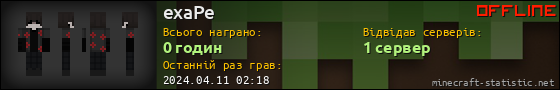 Юзербар 560x90 для exaPe