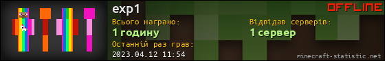 Юзербар 560x90 для exp1
