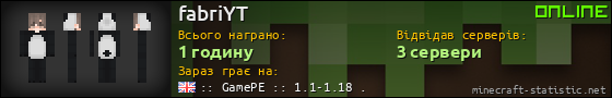 Юзербар 560x90 для fabriYT
