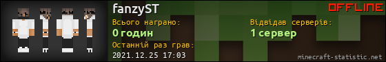 Юзербар 560x90 для fanzyST