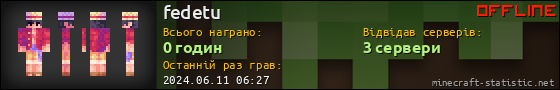 Юзербар 560x90 для fedetu