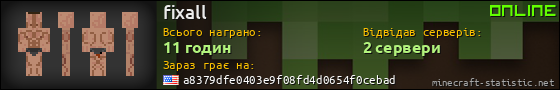 Юзербар 560x90 для fixall