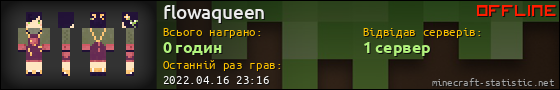 Юзербар 560x90 для flowaqueen