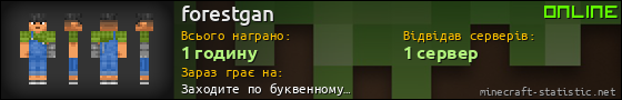 Юзербар 560x90 для forestgan