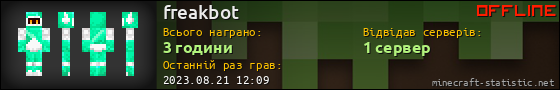 Юзербар 560x90 для freakbot