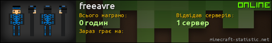 Юзербар 560x90 для freeavre