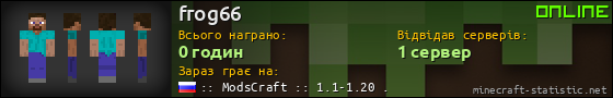 Юзербар 560x90 для frog66