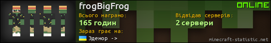 Юзербар 560x90 для frogBigFrog