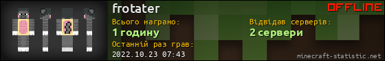 Юзербар 560x90 для frotater