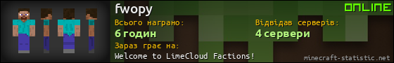 Юзербар 560x90 для fwopy