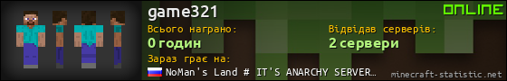 Юзербар 560x90 для game321