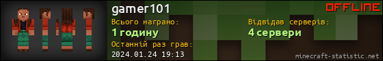 Юзербар 560x90 для gamer101