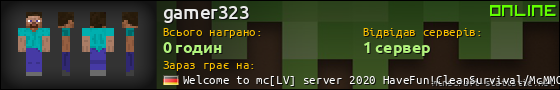 Юзербар 560x90 для gamer323