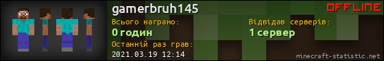 Юзербар 560x90 для gamerbruh145