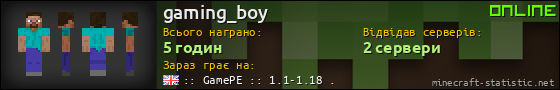 Юзербар 560x90 для gaming_boy