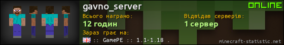 Юзербар 560x90 для gavno_server