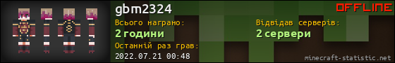 Юзербар 560x90 для gbm2324