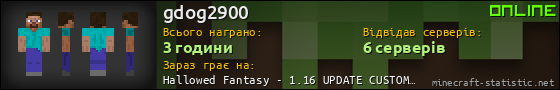 Юзербар 560x90 для gdog2900
