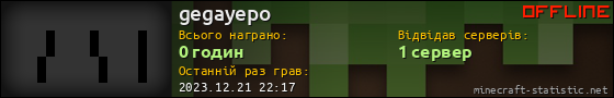 Юзербар 560x90 для gegayepo