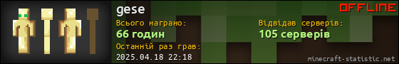 Юзербар 560x90 для gese