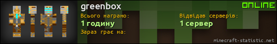 Юзербар 560x90 для greenbox
