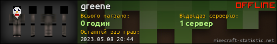 Юзербар 560x90 для greene