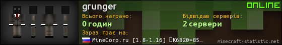 Юзербар 560x90 для grunger