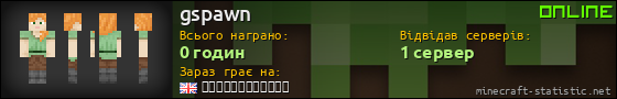 Юзербар 560x90 для gspawn