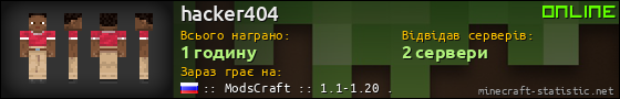 Юзербар 560x90 для hacker404