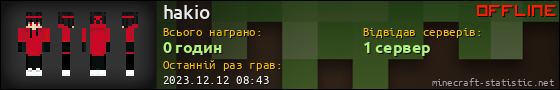 Юзербар 560x90 для hakio