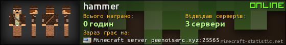 Юзербар 560x90 для hammer