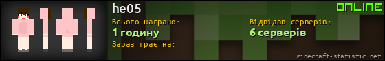 Юзербар 560x90 для he05