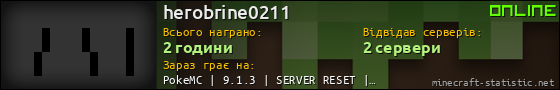Юзербар 560x90 для herobrine0211