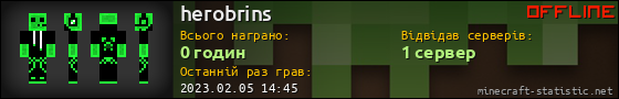 Юзербар 560x90 для herobrins