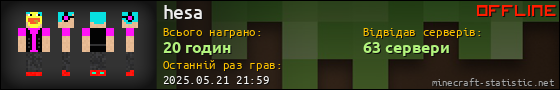 Юзербар 560x90 для hesa