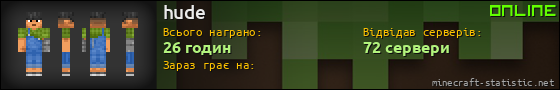 Юзербар 560x90 для hude