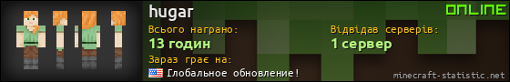 Юзербар 560x90 для hugar